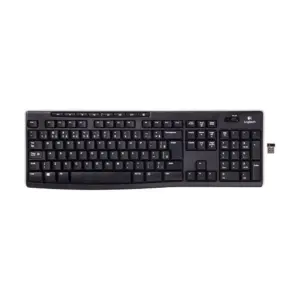 Teclado Sem Fio Logitech Multimídia K270 Preto Teclado Sem Fio Logitech Multimídia K270 Preto