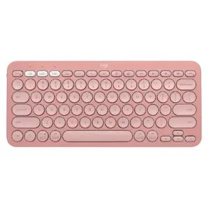 Teclado Sem Fio Logitech Pebble Keys 2 K380s Rosé Teclado Sem Fio Logitech Pebble Keys 2 K380s Rosé