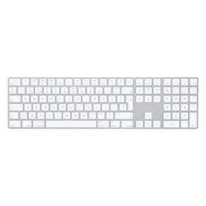 Teclado Sem Fio Apple Magic Keyboard com Teclado Numérico Layout US Prata MXCJ3BZ/A Teclado Sem Fio Apple Magic Keyboard com Teclado Numérico Layout US Prata MXCJ3BZ/A