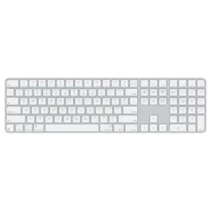Teclado Sem Fio Apple Magic Keyboard com Touch ID Layout US Branco MXK73BZ/A Teclado Sem Fio Apple Magic Keyboard com Touch ID Layout US Branco MXK73BZ/A