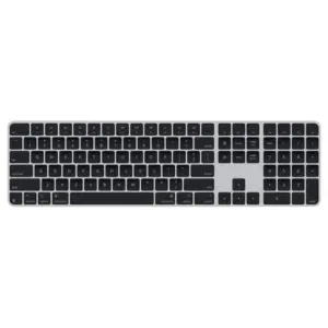 Teclado Sem Fio Apple Magic Keyboard com Touch ID Layout US Preto MXK83BZ/A Teclado Sem Fio Apple Magic Keyboard com Touch ID Layout US Preto MXK83BZ/A