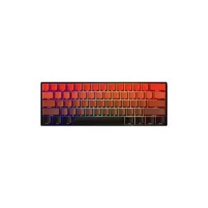 Teclado Gamer Magnético Akko Monsgeek Fun60 Max Tri-Mode Preto/Vermelho Teclado Gamer Magnético Akko Monsgeek Fun60 Max Tri-Mode Preto/Vermelho