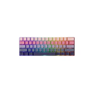 Teclado Gamer Magnético Akko Monsgeek Fun60 Max Tri-Mode Azul/Rosa Teclado Gamer Magnético Akko Monsgeek Fun60 Max Tri-Mode Azul/Rosa