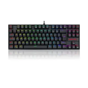 Teclado Gamer Magnético Redragon Kumara Pro RGB Switch Brown ABNT2 Preto Teclado Gamer Magnético Redragon Kumara Pro RGB Switch Brown ABNT2 Preto