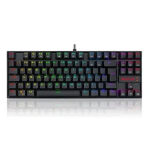 Teclado Gamer Magnético Redragon Kumara Pro V2 RGB Switch Brown Preto K552RGB-PRO-V2 Teclado Gamer Magnético Redragon Kumara Pro V2 RGB Switch Brown Preto K552RGB-PRO-V2