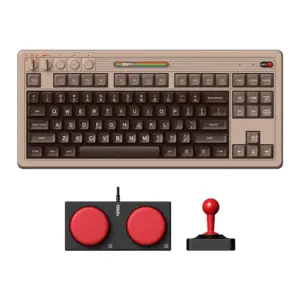 Teclado Gamer Mecânico 8BitDo C64 Edition Bluetooth 2.4G USB-C 85HA03 Teclado Gamer Mecânico 8BitDo C64 Edition Bluetooth 2.4G USB-C 85HA03