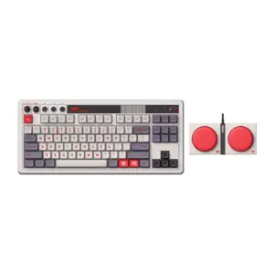 Teclado Gamer Mecânico 8BitDo N Edition Bluetooth 2.4G USB-C 85HA02 Teclado Gamer Mecânico 8BitDo N Edition Bluetooth 2.4G USB-C 85HA02