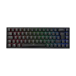 Teclado Gamer Mecânico Akko 3068B Plus RGB Sem Fio Bluetooth Preto Teclado Gamer Mecânico Akko 3068B Plus RGB Sem Fio Bluetooth Preto