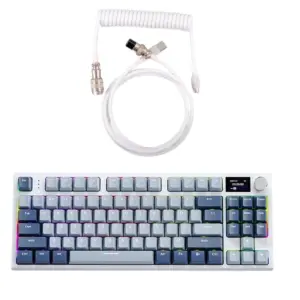 Teclado Mecânico Attack Shark K86 RGB Azul Teclado Mecânico Attack Shark K86 RGB Azul