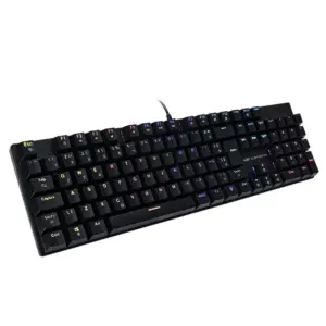 Teclado Gamer Mecânico C3Tech KGM-900 RGB Switch Blue Preto Teclado Gamer Mecânico C3Tech KGM-900 RGB Switch Blue Preto