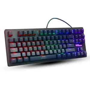 Teclado Gamer Mecânico ELG Flakes Power Hyper Rainbow 7 Cores Anti-Ghosting FLKTM002 Teclado Gamer Mecânico ELG Flakes Power Hyper Rainbow 7 Cores Anti-Ghosting FLKTM002