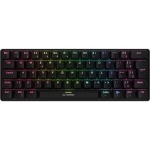 Teclado Gamer Mecânico Fortrek Gravity Air Compact Sem Fio Preto F002 Teclado Gamer Mecânico Fortrek Gravity Air Compact Sem Fio Preto F002