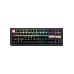 Teclado Gamer Mecânico Akko ACR Pro 68-S RGB Switch Akko Crystal ANSI Branco 6925758620765 Teclado Gamer Mecânico Akko ACR Pro 68-S RGB Switch Akko Crystal ANSI Branco 6925758620765