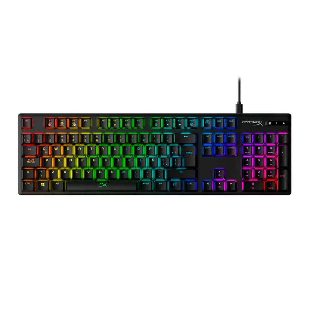 Teclado Gamer Mecânico HyperX Alloy Origins RGB ABNT2