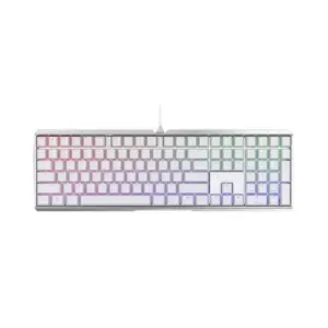 Teclado Gamer Mecânico Cherry Board 3.0S Switch MX Red Branco Teclado Gamer Mecânico Cherry Board 3.0S Switch MX Red Branco