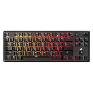 Teclado Gamer Mecânico Corsair K70 Core TKL LED RGB Switch MLX Vermelho V2 Preto CH-911911E-NA Teclado Gamer Mecânico Corsair K70 Core TKL LED RGB Switch MLX Vermelho V2 Preto CH-911911E-NA