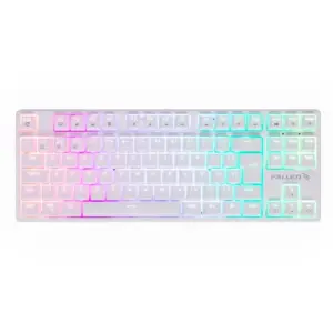 Teclado Gamer Mecânico Fallen Pantera TKL RGB Switch Blue Anti-Ghosting ABNT2 Branco TE-FA-PA-BR-TK-SA Teclado Gamer Mecânico Fallen Pantera TKL RGB Switch Blue Anti-Ghosting ABNT2 Branco TE-FA-PA-BR-TK-SA