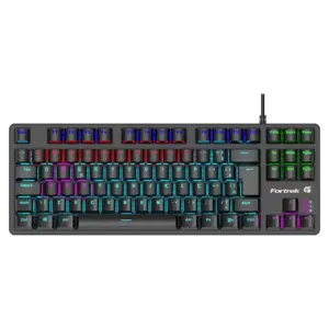 Teclado Gamer Mecânico Fortrek Black Halk LED Switch Outemu Brown ABNT2 Preto 75939 Teclado Gamer Mecânico Fortrek Black Halk LED Switch Outemu Brown ABNT2 Preto 75939
