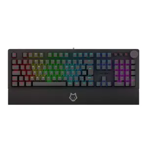 Teclado Gamer Mecânico Husky Anchorage Full-Size RGB Switch Gateron EF Brown ABNT2 Preto HTG200PTMA Teclado Gamer Mecânico Husky Anchorage Full-Size RGB Switch Gateron EF Brown ABNT2 Preto HTG200PTMA
