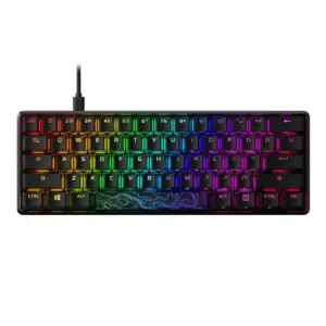 Teclado Gamer Mecânico HyperX Alloy Origins RGB Switch Red Layout US Preto 4P5N4AA#ABA Teclado Gamer Mecânico HyperX Alloy Origins RGB Switch Red Layout US Preto 4P5N4AA#ABA