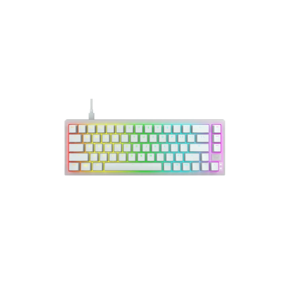 Teclado Gamer Mecânico Cherry Xtrfy K5V2 Layout US Branco