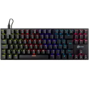 Teclado Gamer Mecânico Kalkan Loki TKL Rainbow Switch YH Brown ABNT2 Preto KLK00014 Teclado Gamer Mecânico Kalkan Loki TKL Rainbow Switch YH Brown ABNT2 Preto KLK00014