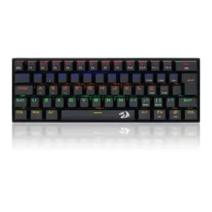 Teclado Gamer Mecânico Redragon Lakshmi Rainbow Switch Black ABNT2 Teclado Gamer Mecânico Redragon Lakshmi Rainbow Switch Black ABNT2