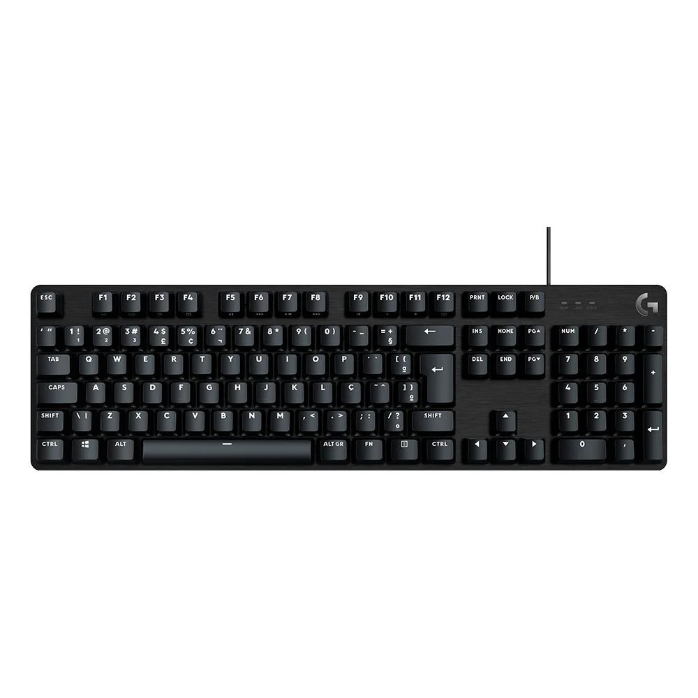Teclado Gamer Mecânico Logitech G413 SE Anti-Ghosting ABNT2 Preto 920-010554