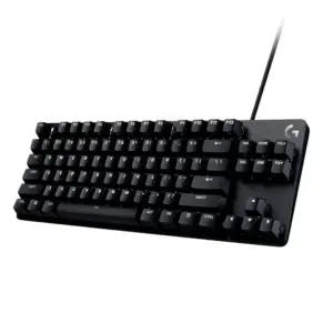 Teclado Gamer Mecânico Logitech G413 TKL SE Switch Tático Anti-Ghosting ABNT2 Preto 920-010562 Teclado Gamer Mecânico Logitech G413 TKL SE Switch Tático Anti-Ghosting ABNT2 Preto 920-010562