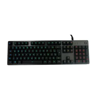Teclado Gamer Mecânico Logitech G512 Carbon RGB Lightsync Switch GX Brown ABNT2 920-009400 Teclado Gamer Mecânico Logitech G512 Carbon RGB Lightsync Switch GX Brown ABNT2 920-009400