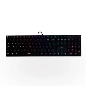 Teclado Gamer Mecânico Dazz Orion Essential RGB Switch Blue Preto Teclado Gamer Mecânico Dazz Orion Essential RGB Switch Blue Preto