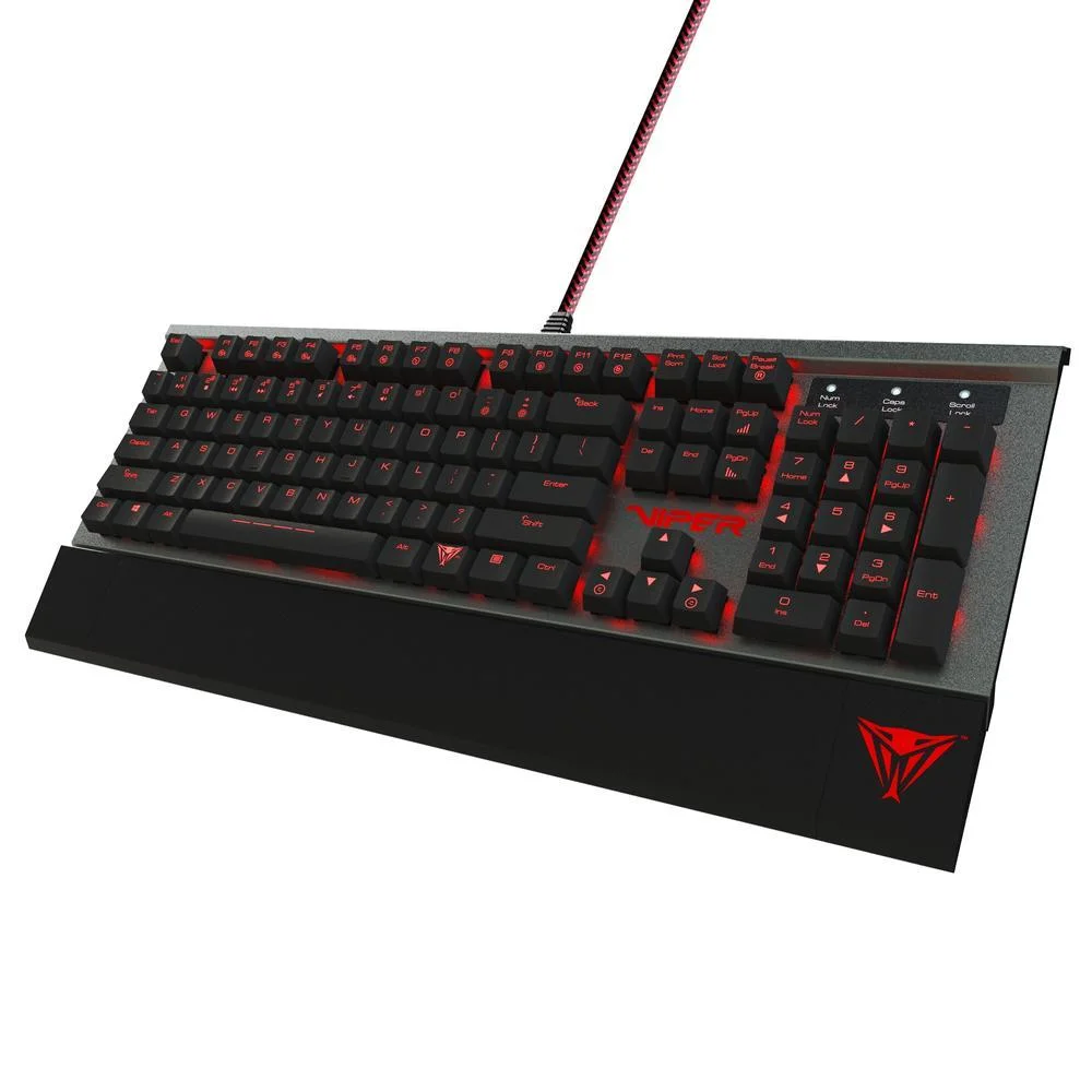 Teclado Gamer Mecânico Patriot V730 Switch Kailh Brown