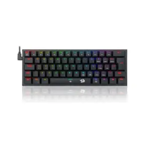 Teclado Gamer Mecânico Redragon Anivia 60% RGB Switch Blue 61 Teclas ABNT2 Teclado Gamer Mecânico Redragon Anivia 60% RGB Switch Blue 61 Teclas ABNT2