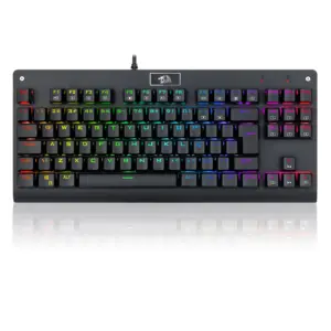 Teclado Gamer Mecânico Redragon Dark Avenger RGB Switch Red K568-2 Teclado Gamer Mecânico Redragon Dark Avenger RGB Switch Red K568-2