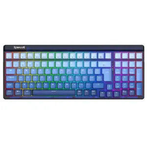 Teclado Gamer Mecânico Redragon Garen Pro RGB Switch Roxo ABNT2 Azul K656WB-RGB-PRO (PT-PURPLE) Teclado Gamer Mecânico Redragon Garen Pro RGB Switch Roxo ABNT2 Azul K656WB-RGB-PRO (PT-PURPLE)