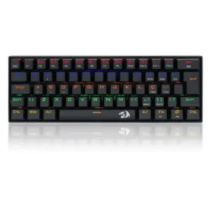 Teclado Mecânico Redragon Lakshmi Gamer Rainbow Switch Black ABNT2 Preto Teclado Mecânico Redragon Lakshmi Gamer Rainbow Switch Black ABNT2 Preto