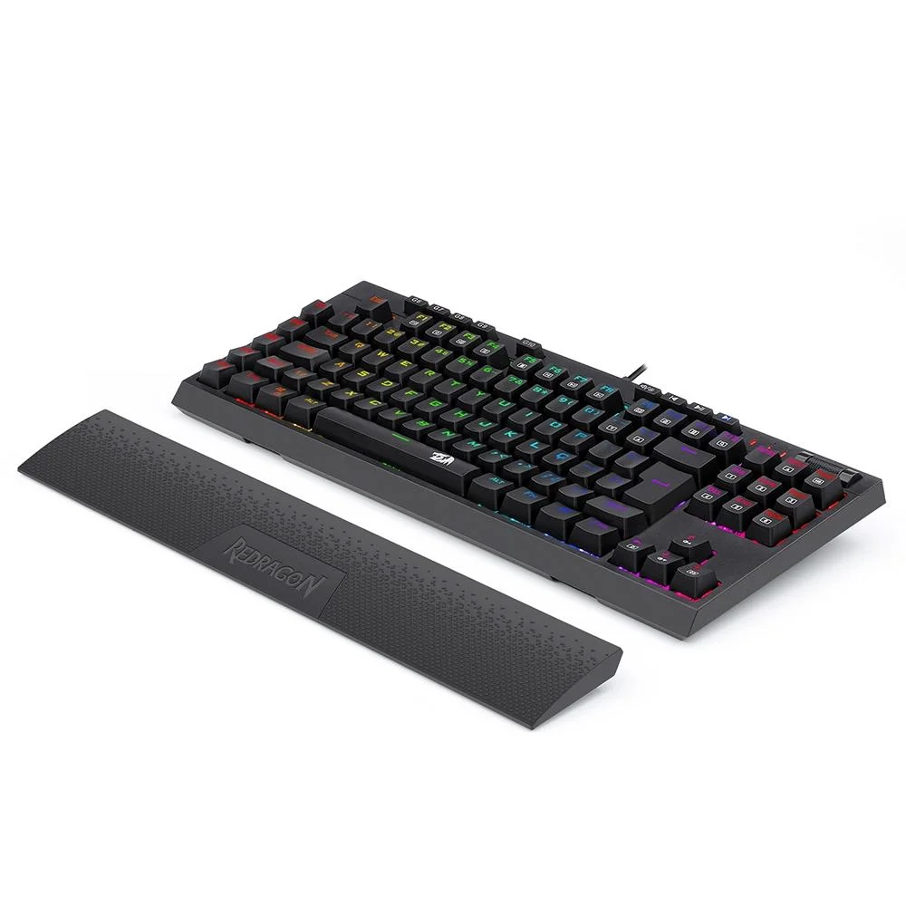 Teclado Gamer Mecânico Redragon Vishnu RGB Chroma Mk.II Switch Red ABNT2 K596