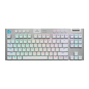 Teclado Gamer Mecânico Logitech G915 X TKL Lightspeed Sem Fio RGB Lightsync Bluetooth Switch GL Tactile Branco 920-012732 Teclado Gamer Mecânico Logitech G915 X TKL Lightspeed Sem Fio RGB Lightsync Bluetooth Switch GL Tactile Branco 920-012732