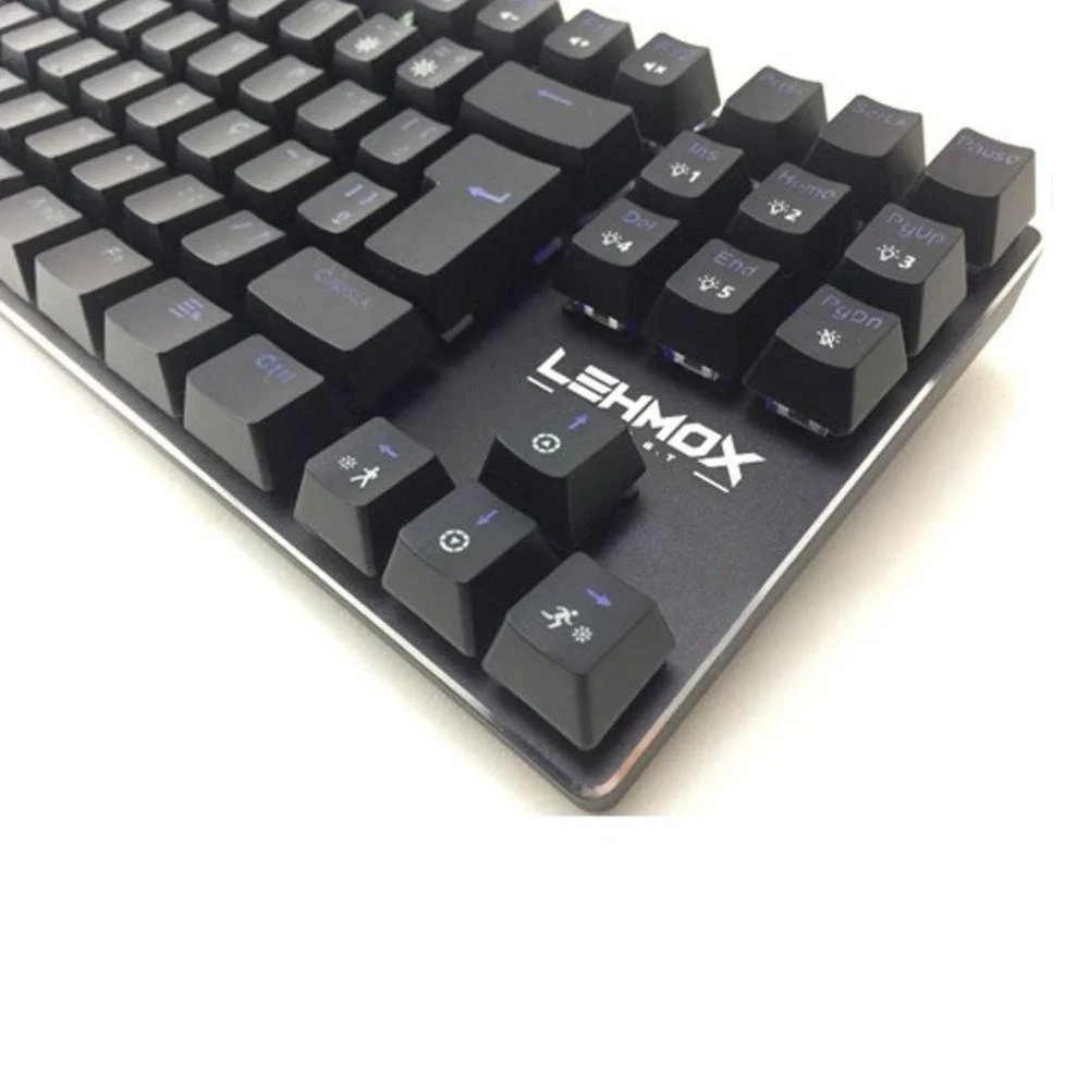Teclado Gamer Mecânico Lehmox RGB GT-T4