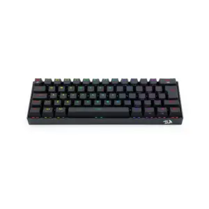 Teclado Gamer Mecânico Redragon Draconic Pro Sem Fio Bluetooth RGB Switch DIY Azul ABNT2 Preto Teclado Gamer Mecânico Redragon Draconic Pro Sem Fio Bluetooth RGB Switch DIY Azul ABNT2 Preto