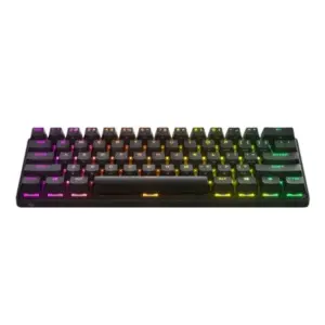Teclado Mecânico Sem Fio Steelseries Apex Pro Mini RGB Wireless Teclado Mecânico Sem Fio Steelseries Apex Pro Mini RGB Wireless