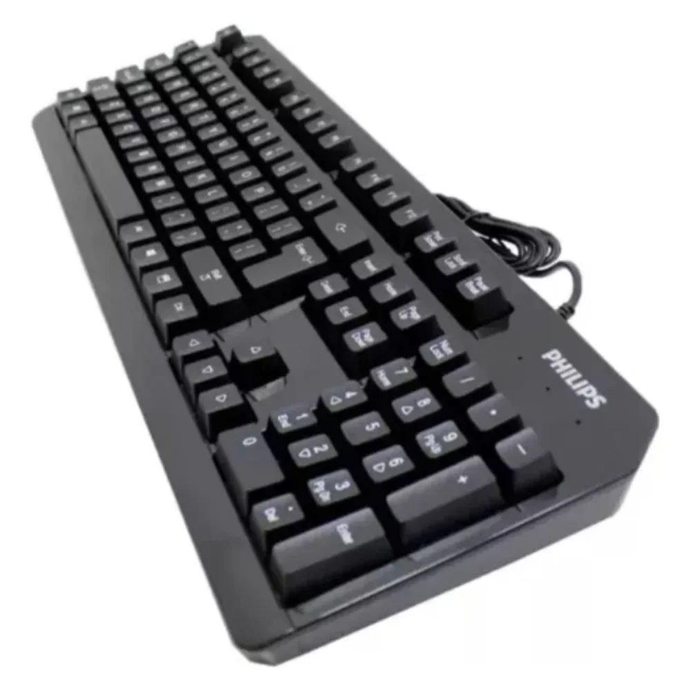 Teclado Mecânico Philips Momentum Gamer USB