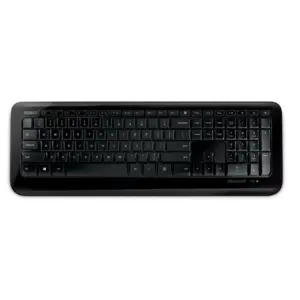 Teclado Sem Fio Microsoft Wireless 850 Preto PZ3-00005 Teclado Sem Fio Microsoft Wireless 850 Preto PZ3-00005