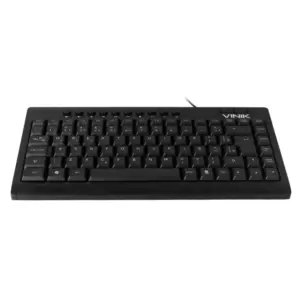 Teclado Mini Vinik 65% Escritório/Gamer 10 Teclas de Atalho Multimídia Design Slim Ergonômico Resistente a Derramamento Cabo 1.8m