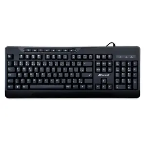 Teclado Multimídia Fortrek USB 2.0 ABNT2 Preto OLK101 Teclado Multimídia Fortrek USB 2.0 ABNT2 Preto OLK101