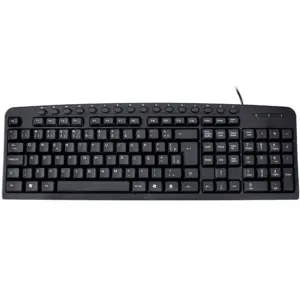 Teclado Multimídia K-mex Preto USB KM-2928 Teclado Multimídia K-mex Preto USB KM-2928