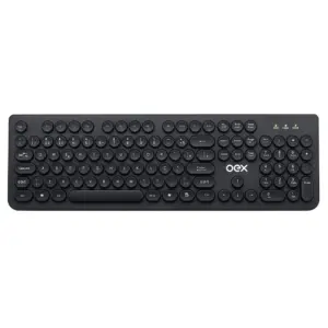 Teclado USB OEX Pop ABNT2 Preto TC400 Teclado USB OEX Pop ABNT2 Preto TC400