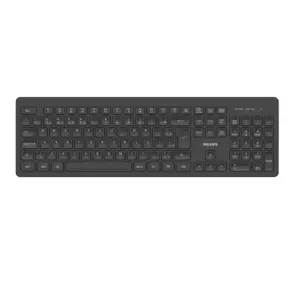 Teclado Sem Fio Philips ABNT2 Preto SPK6308B Teclado Sem Fio Philips ABNT2 Preto SPK6308B