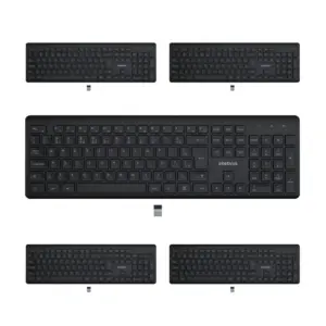 Teclado Sem Fio Intelbras TSI50 Preto (Kit 5 unidades) Teclado Sem Fio Intelbras TSI50 Preto (Kit 5 unidades)