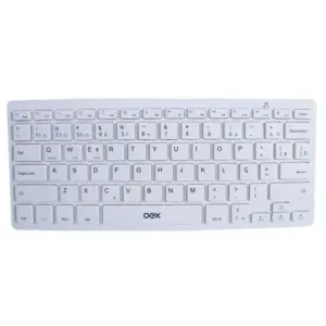 Teclado Sem Fio OEX Elite Duo ABNT2 Slim Branco TC508 Teclado Sem Fio OEX Elite Duo ABNT2 Slim Branco TC508